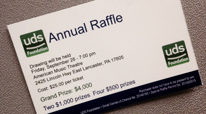 UDS Raffle Tickets